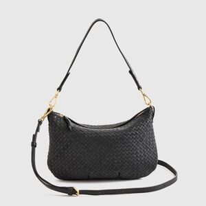 Italian Leather Hand Woven Mini Shoulder Bag